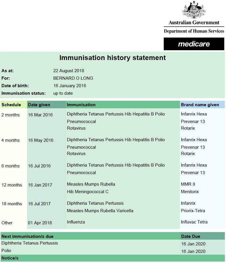 OnePassport| Immunise